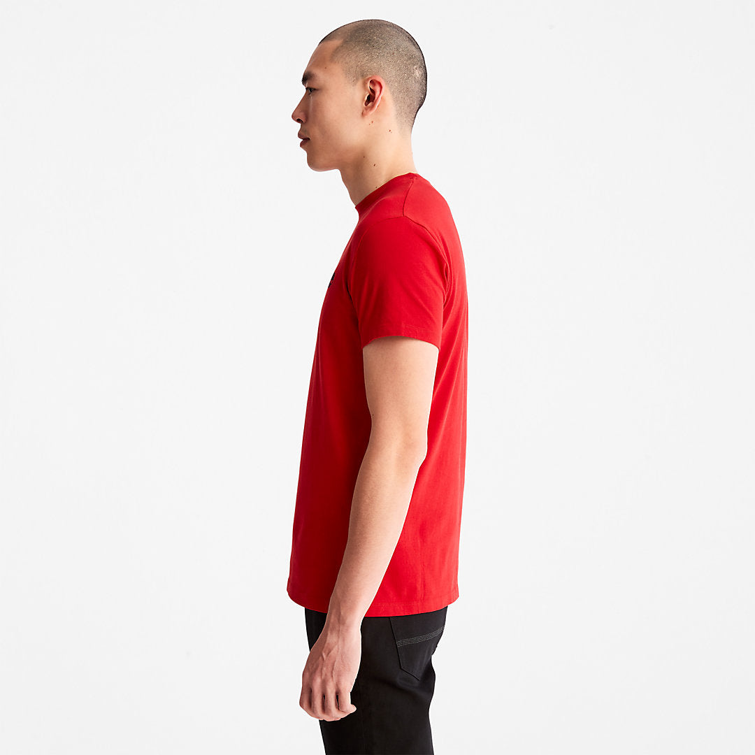Mens Timberland Dunstan River Crew Tee for Men in Red