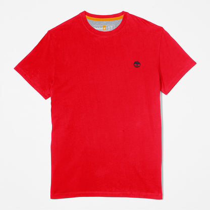 Mens Timberland Dunstan River Crew Tee for Men in Red