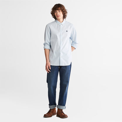 Mens Timberland Suncook River Gingham Shirt for Men in Blue