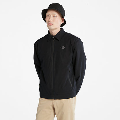 Mens Timberland Stratham Bomber Jacket for Men in Black