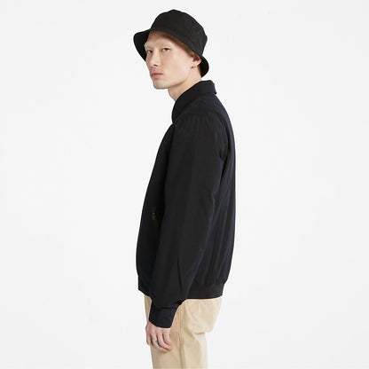 Mens Timberland Stratham Bomber Jacket for Men in Black