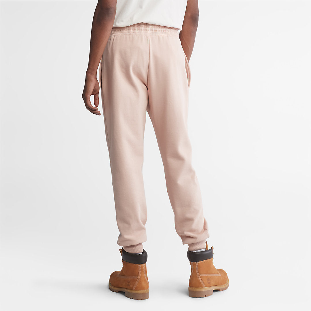 Mens Timberland Core Logo Sweatpants for Men in Light Pink