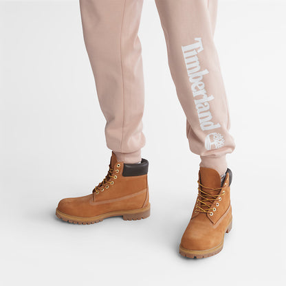 Mens Timberland Core Logo Sweatpants for Men in Light Pink