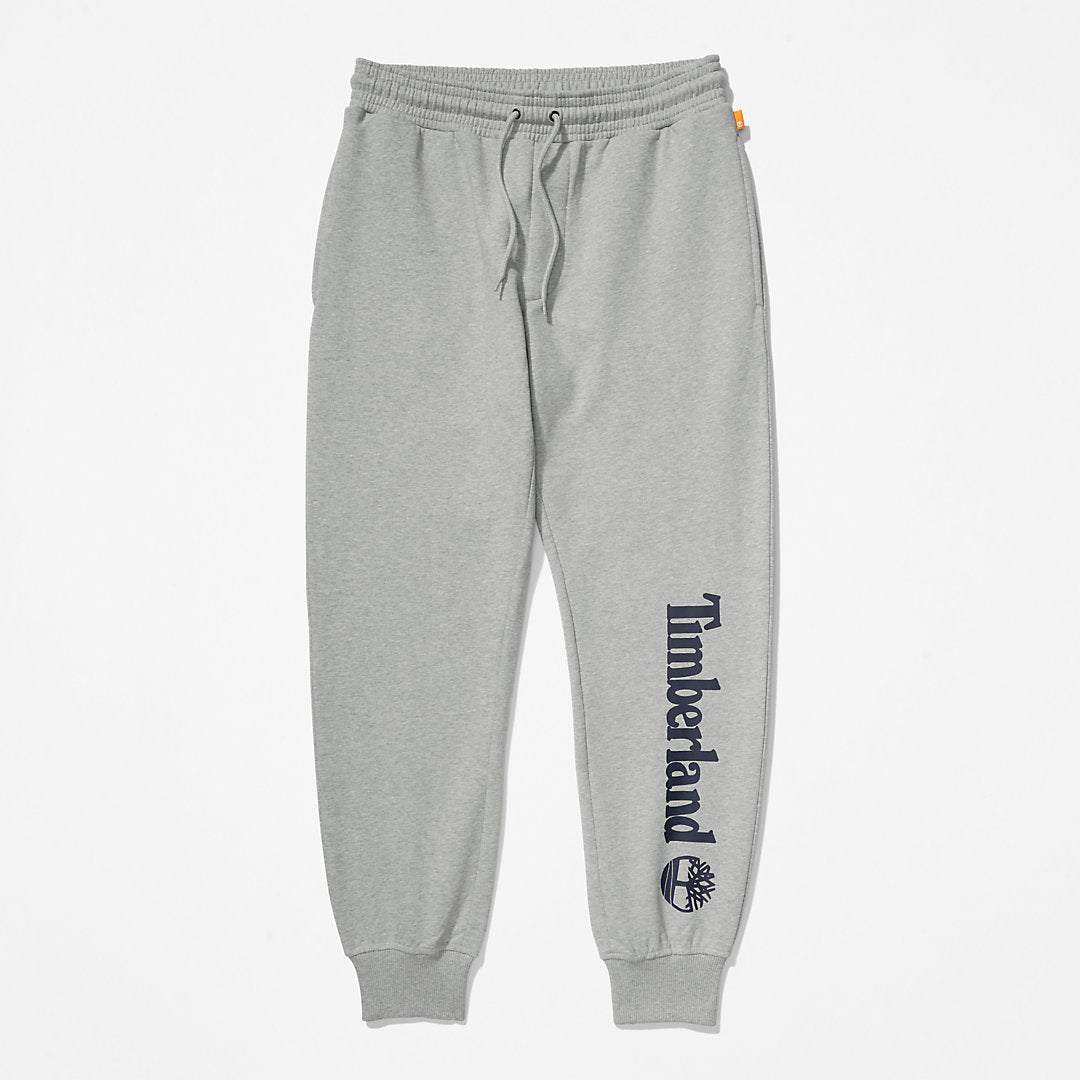 Mens Timberland Logo Sweatpants for Men in Grey