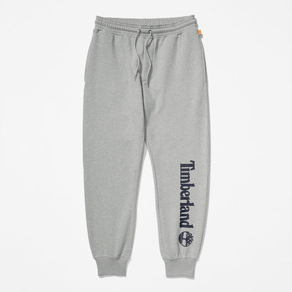 Mens Timberland Logo Sweatpants for Men in Grey
