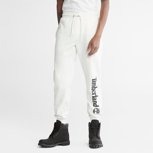 Mens Timberland Core Logo Sweatpants for Men in White
