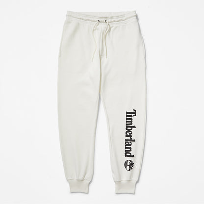 Mens Timberland Core Logo Sweatpants for Men in White