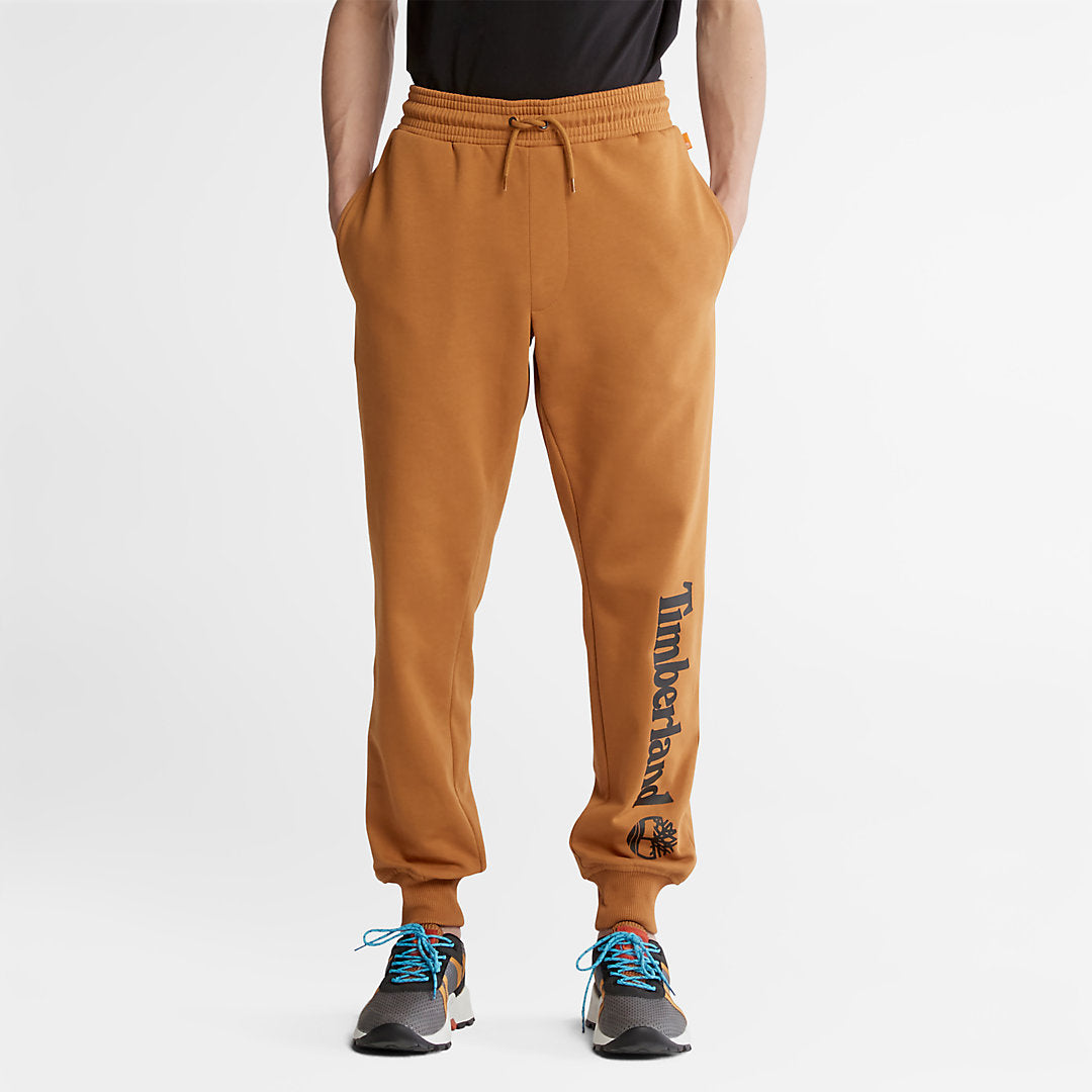 Mens Timberland Core Logo Sweatpants for Men in Yellow