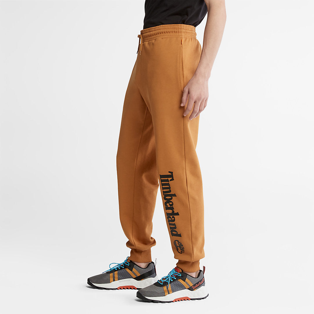 Mens Timberland Core Logo Sweatpants for Men in Yellow