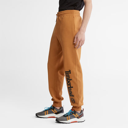 Mens Timberland Core Logo Sweatpants for Men in Yellow