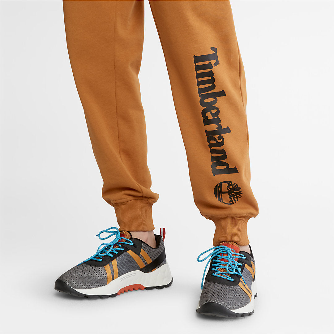 Mens Timberland Core Logo Sweatpants for Men in Yellow