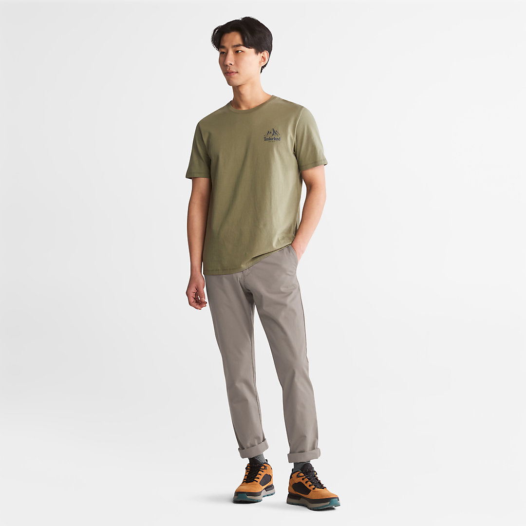 Mens Timberland Sargent Lake Stretch Chinos for Men in Grey