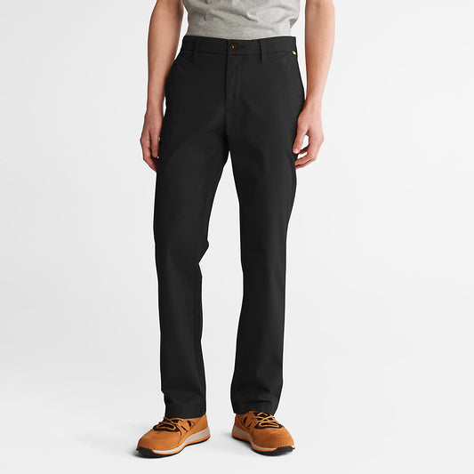 Mens Timberland Squam Lake Twill Chino Pants for Men in Black