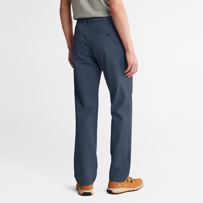 Mens Timberland Squam Lake Stretch Chinos for Men in Blue