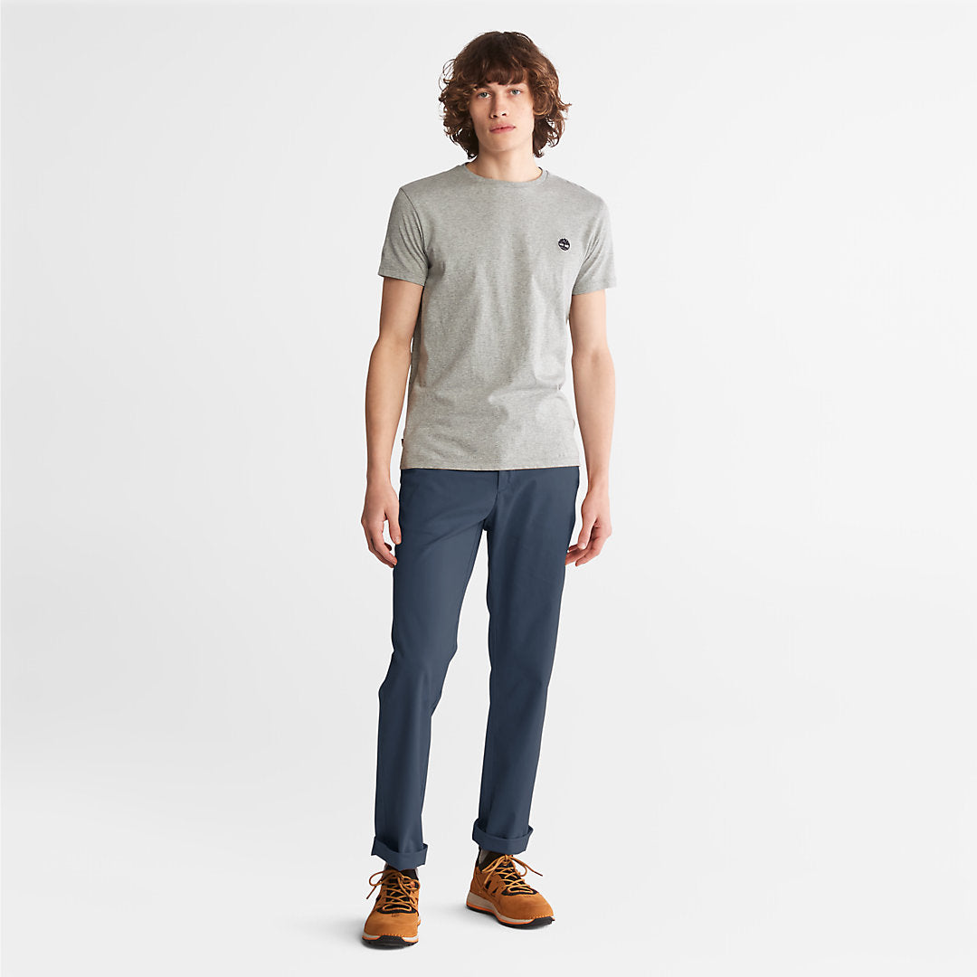 Mens Timberland Squam Lake Stretch Chinos for Men in Blue