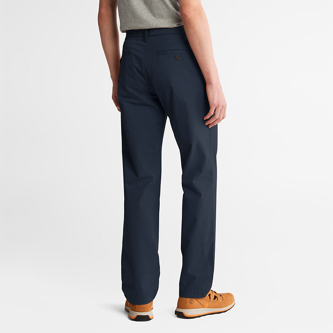 Mens Timberland Squam Lake Twill Chino Pants for Men in Navy