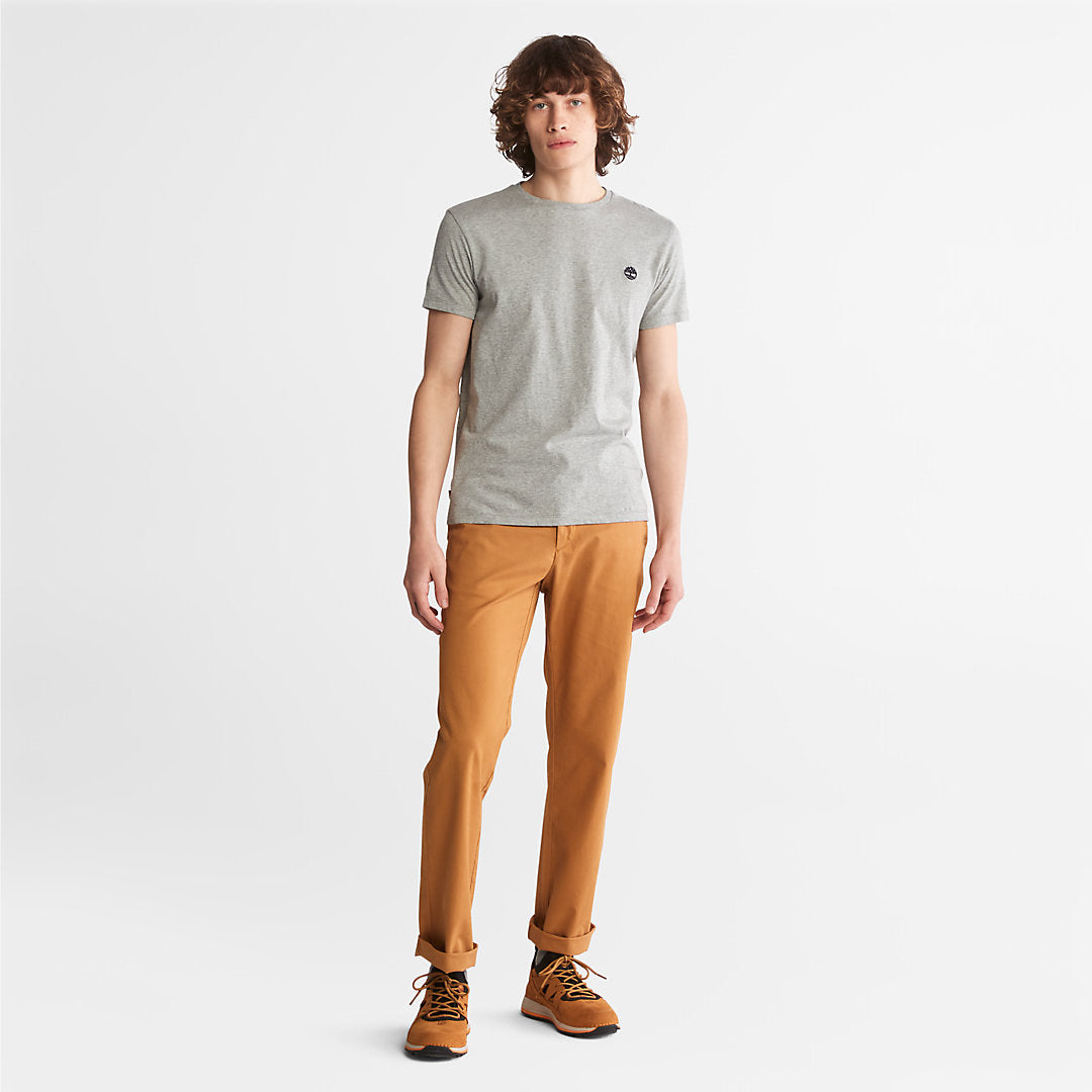 Mens Timberland Squam Lake Twill Chino Pants for Men in Yellow