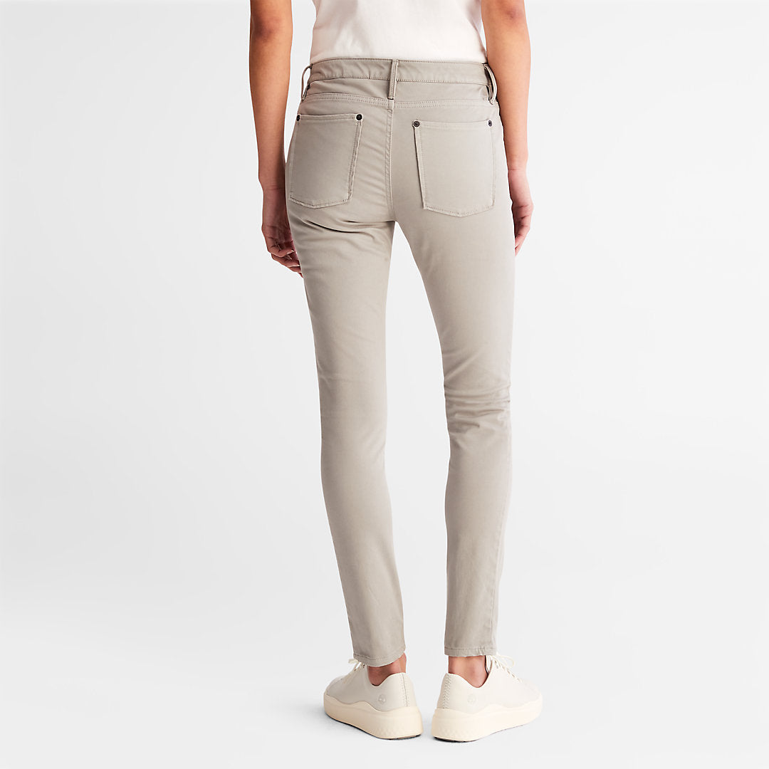 Womens Timberland Mid-rise Super-skinny Trousers for Women in Grey