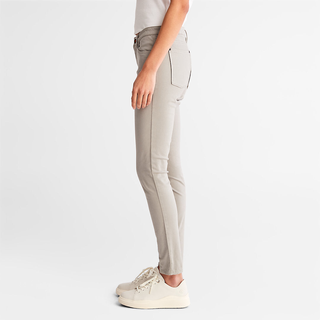 Womens Timberland Mid-rise Super-skinny Trousers for Women in Grey