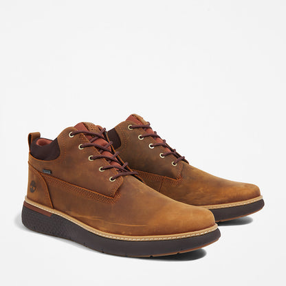 Mens Timberland Cross Mark Gore-Tex® Chukka Boot for Men in Brown