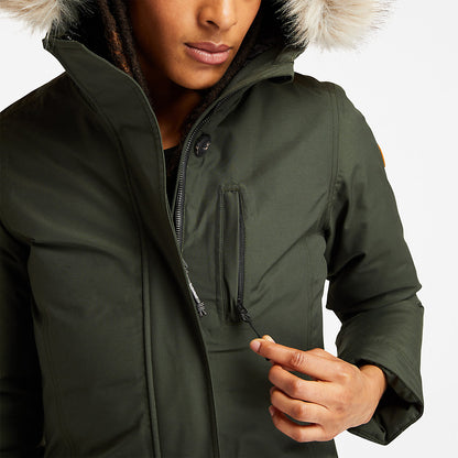 Womens Timberland DryVent™ Waterproof Parka for Women in Green