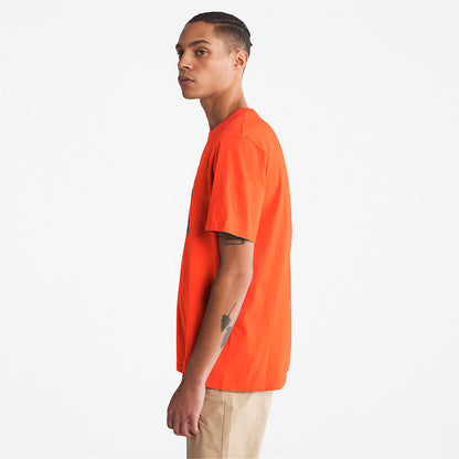 Mens Timberland Kennebec River Tree-Logo T-Shirt for Men in Green