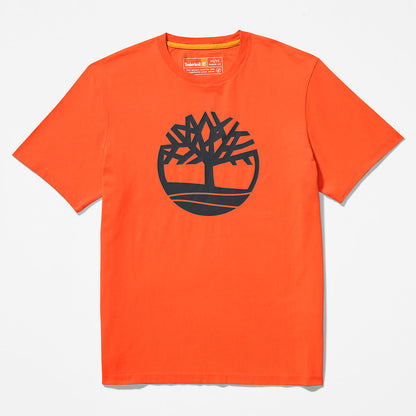 Mens Timberland Kennebec River Tree-Logo T-Shirt for Men in Green