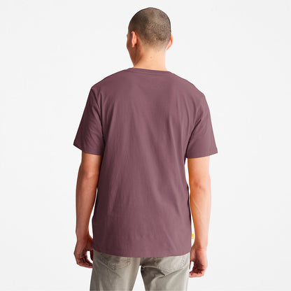 Mens Timberland Kennebec River Tree-Logo T-Shirt for Men in Purple