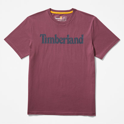 Mens Timberland Kennebec River Logo T-Shirt for Men in Purple