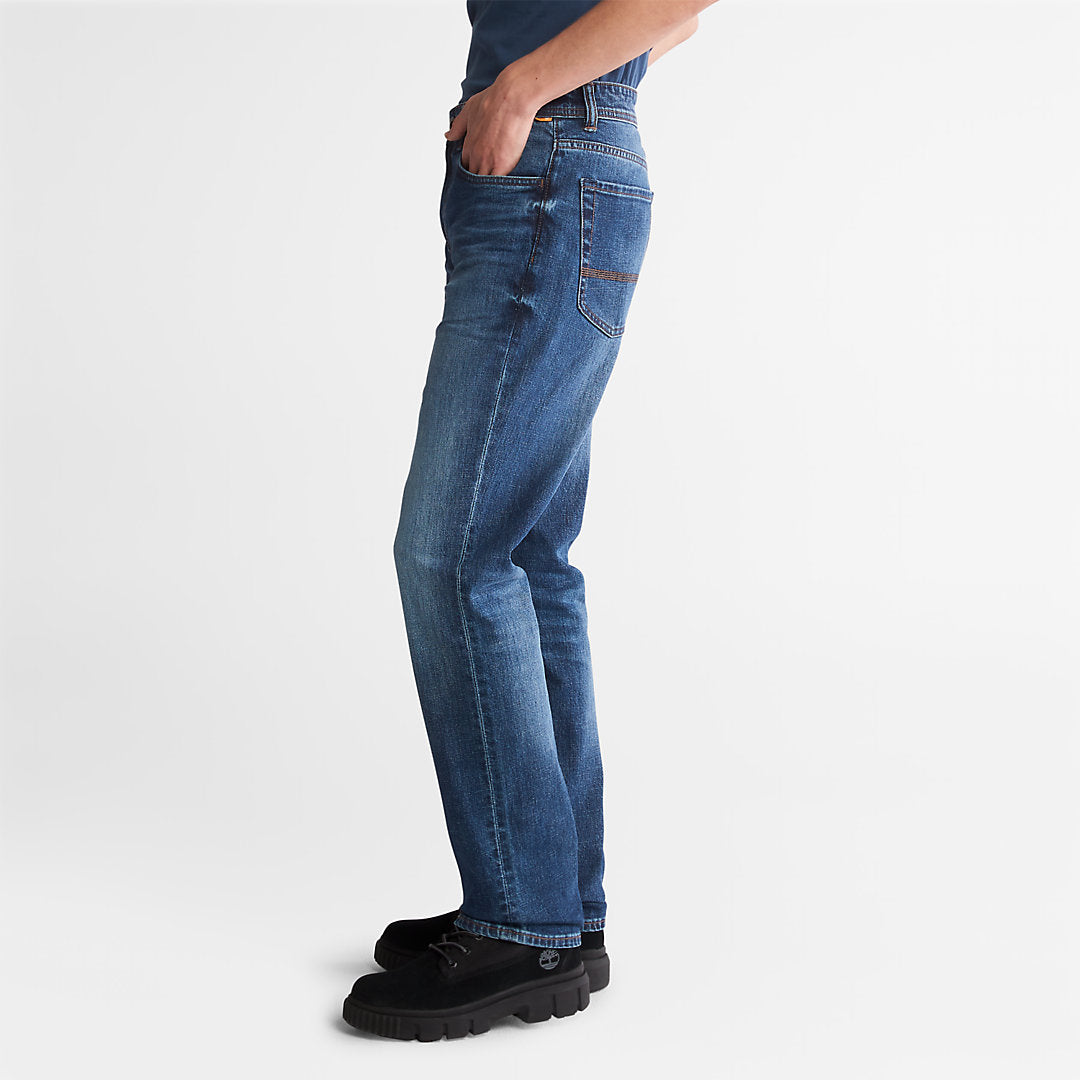 Mens Timberland Sargent Lake Stretch Jeans for Men in Blue