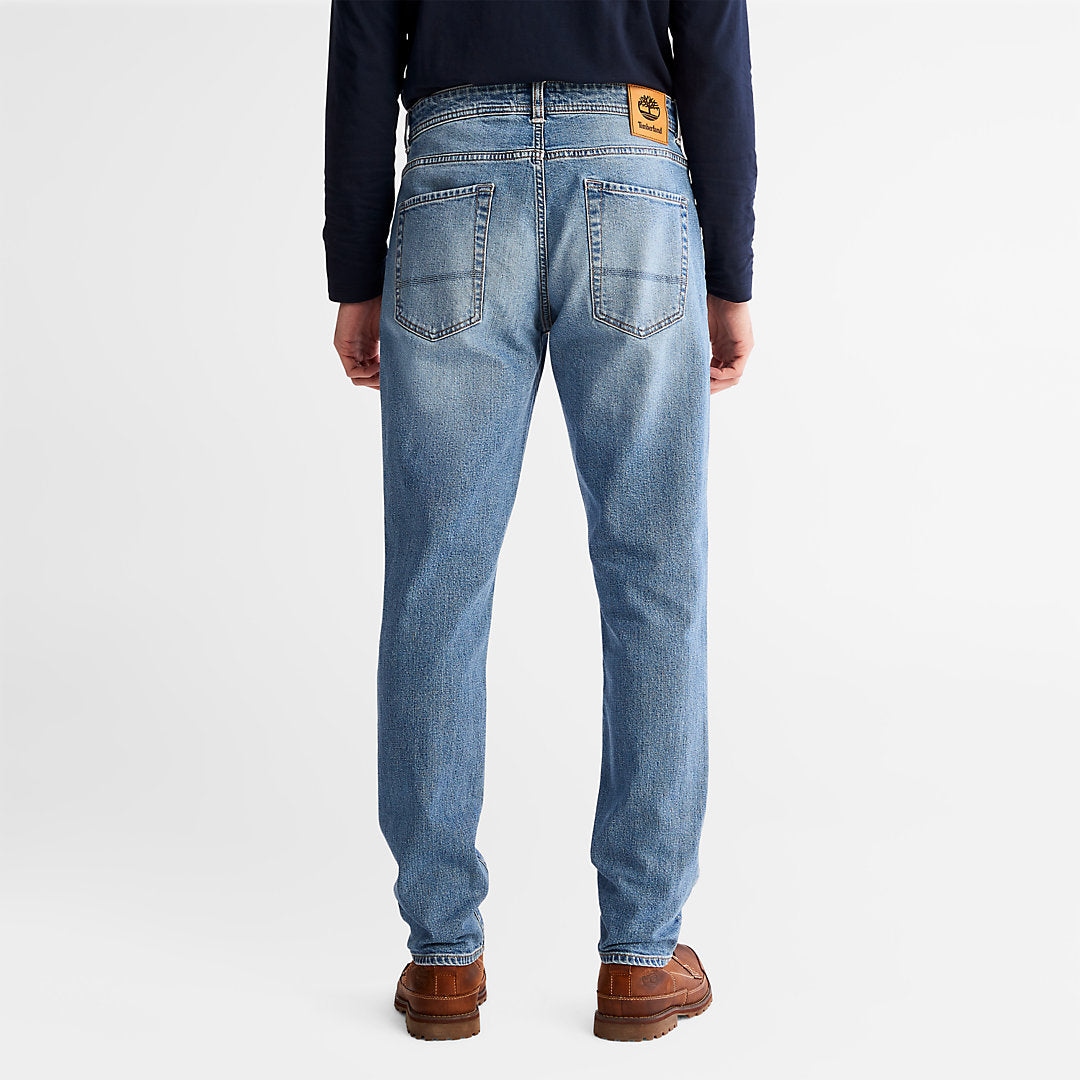 Mens Timberland Sargent Lake Stretch Jeans for Men in Light Blue