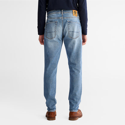 Mens Timberland Sargent Lake Stretch Jeans for Men in Light Blue