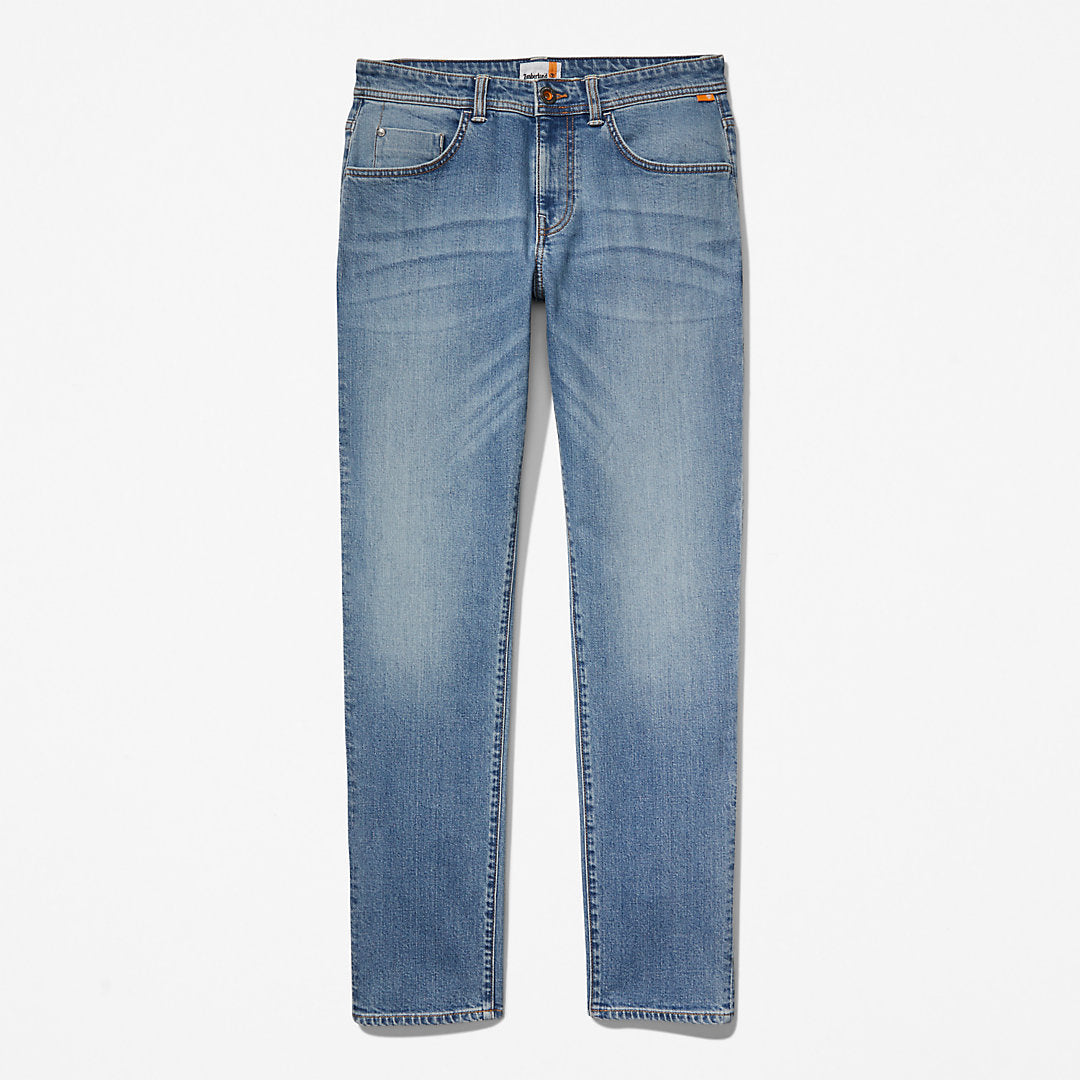 Mens Timberland Sargent Lake Stretch Jeans for Men in Light Blue