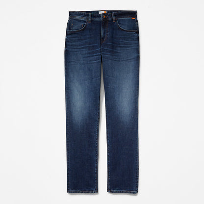 Mens Timberland Squam Lake Stretch Jeans in Blue