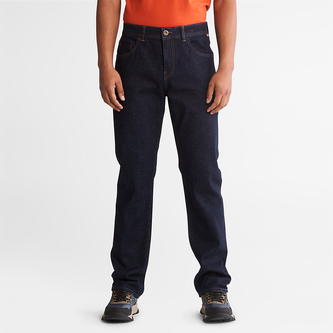 Mens Timberland Squam Lake Stretch Jeans in Indigo