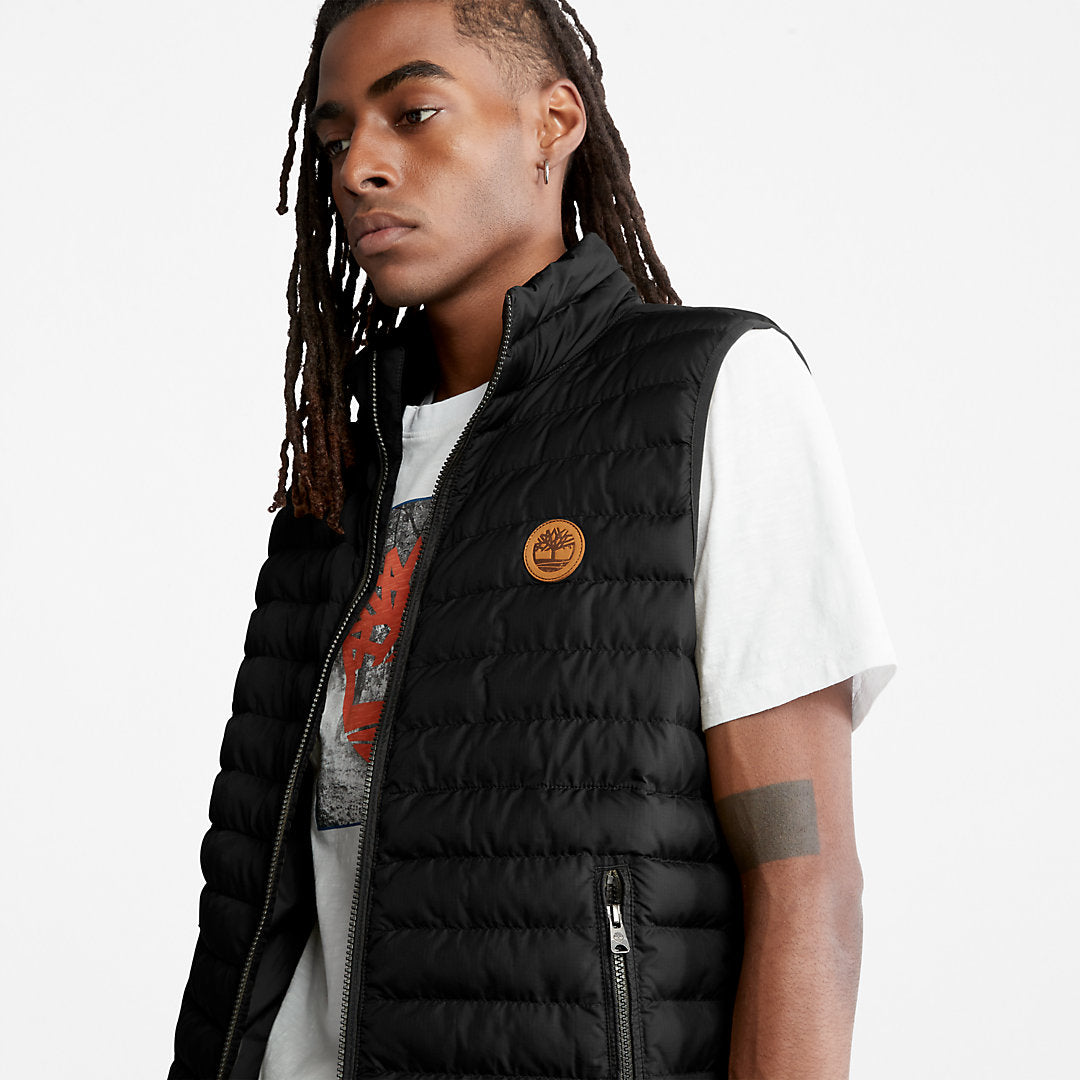 Mens Timberland Axis Peak Thermal Vest for Men in Black