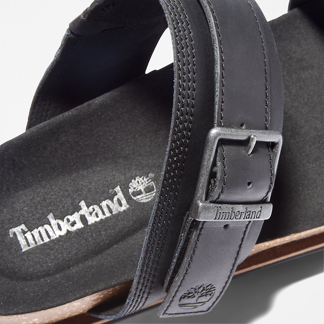 Mens Timberland Amalfi Vibes 2 Band-strap Sandal for Men in Black