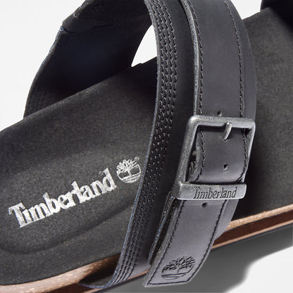 Mens Timberland Amalfi Vibes 2 Band-strap Sandal for Men in Black