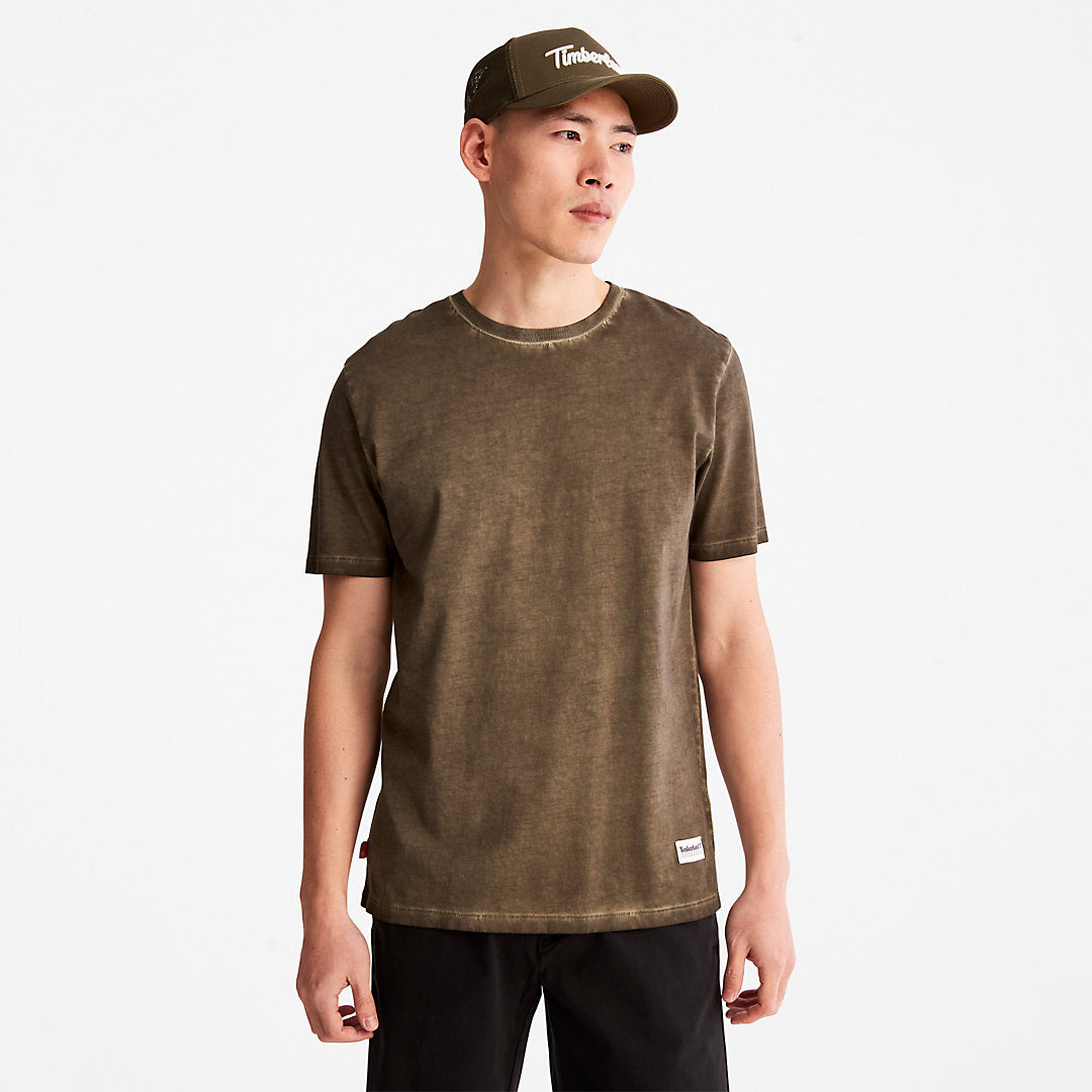 Mens Timberland Lamprey River T-shirt for Men in Dark Green