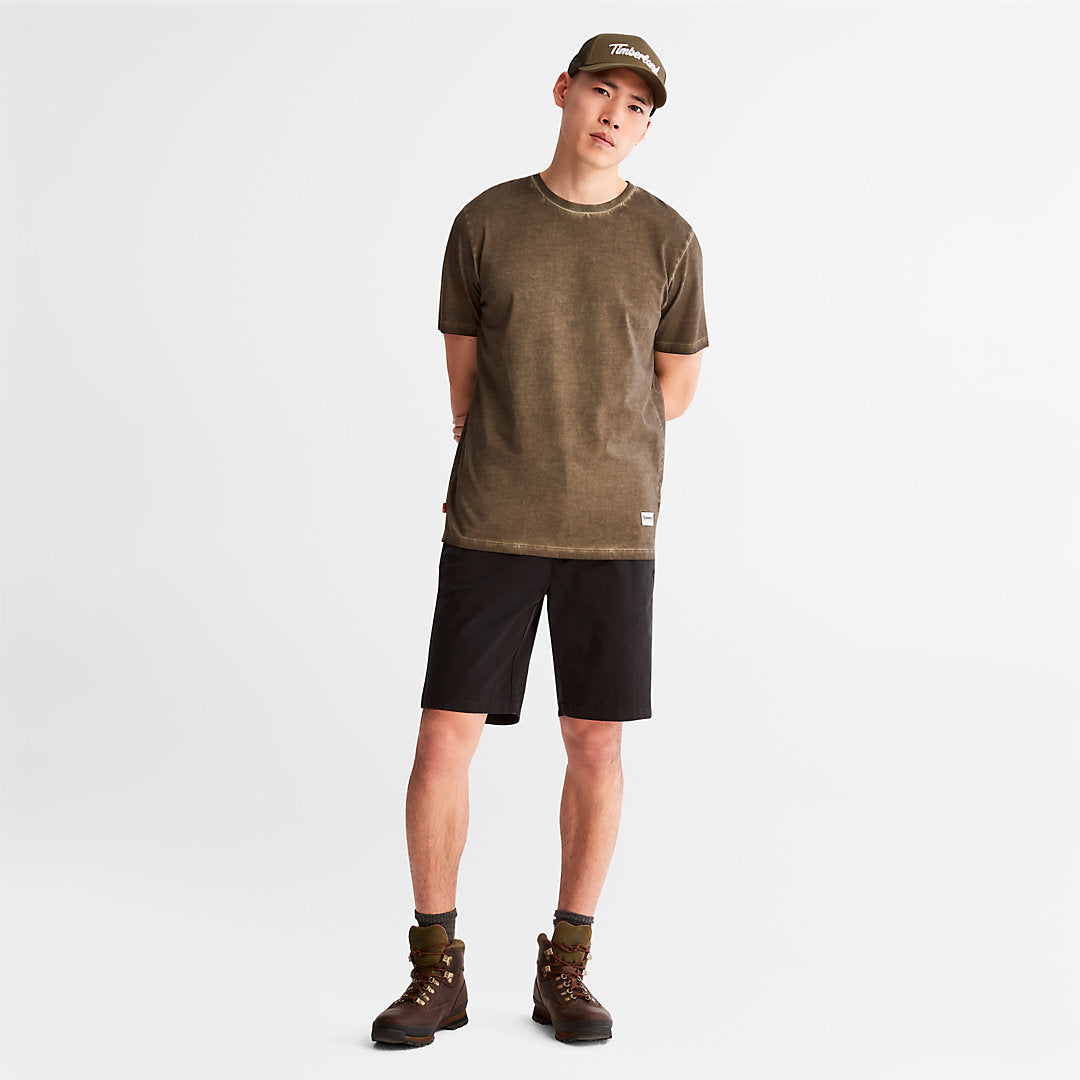 Mens Timberland Lamprey River T-shirt for Men in Dark Green