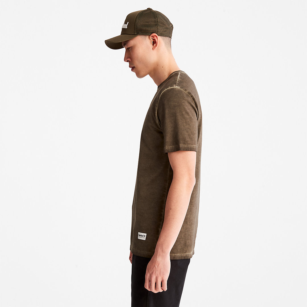 Mens Timberland Lamprey River T-shirt for Men in Dark Green