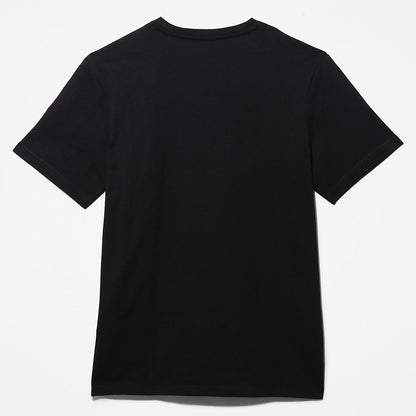 Mens Timberland Outdoor Heritage Linear-Logo T-Shirt for Men in Black