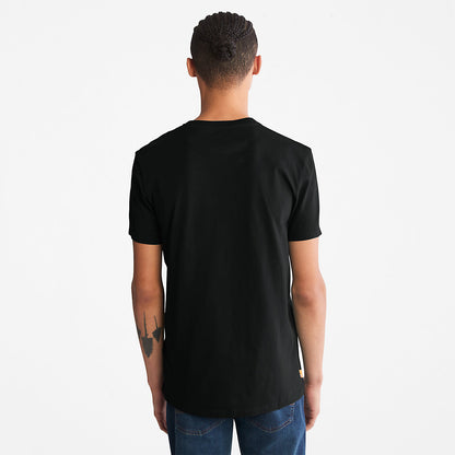 Mens Timberland Dunstan River Pocket T-shirt for Men in Black