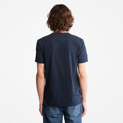 Mens Timberland Dunstan River Pocket T-shirt for Men in Navy