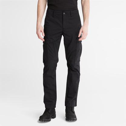 Mens Timberland Squam Lake Cargo Trousers for Men in Black