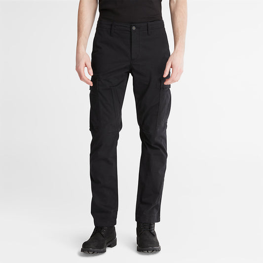 Mens Timberland Squam Lake Cargo Trousers for Men in Black