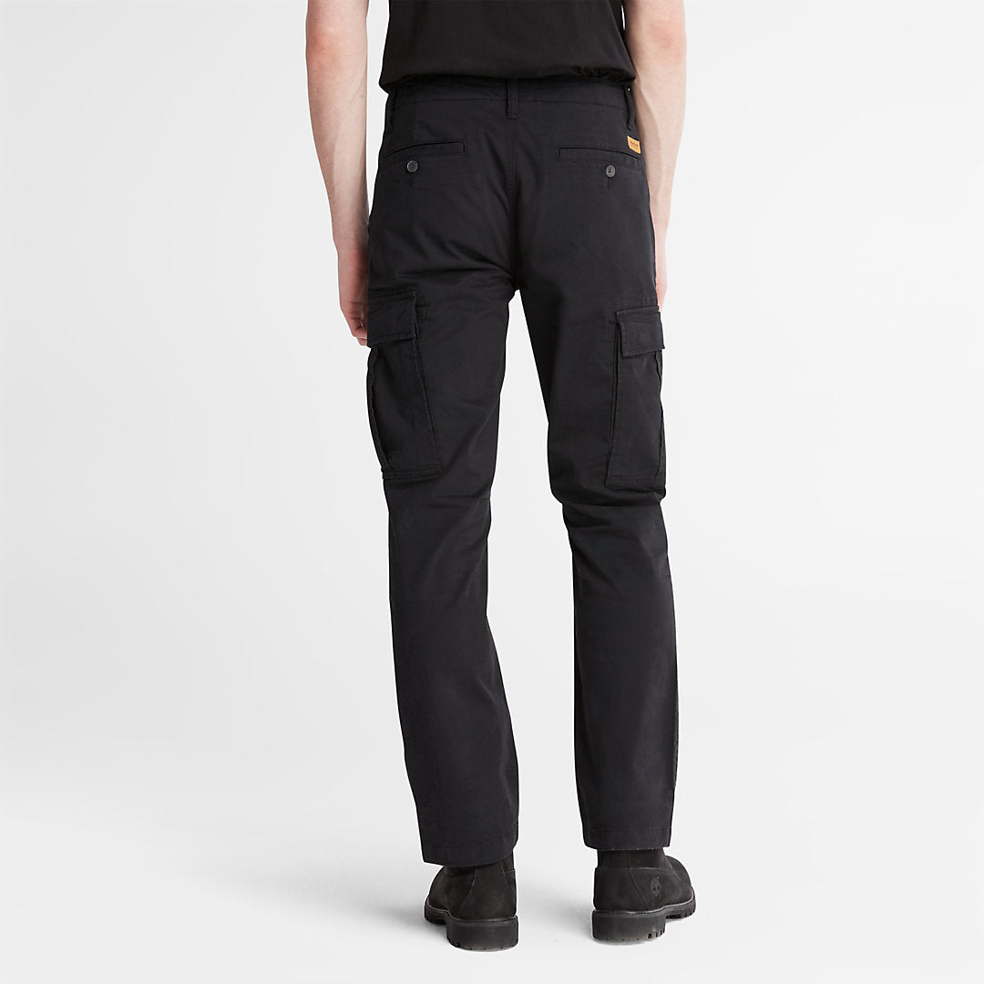 Mens Timberland Squam Lake Cargo Trousers for Men in Black