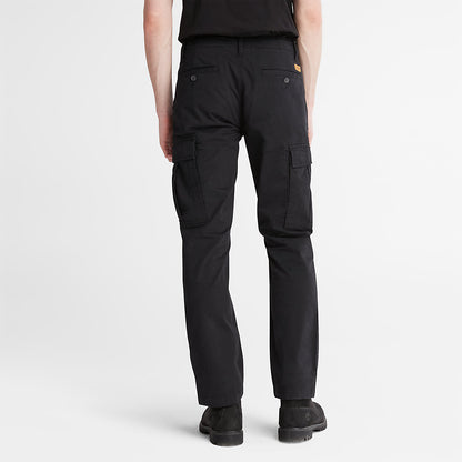 Mens Timberland Squam Lake Cargo Trousers for Men in Black