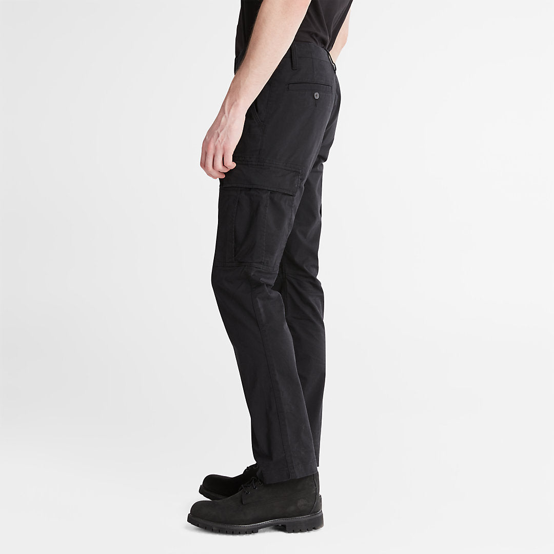 Mens Timberland Squam Lake Cargo Trousers for Men in Black