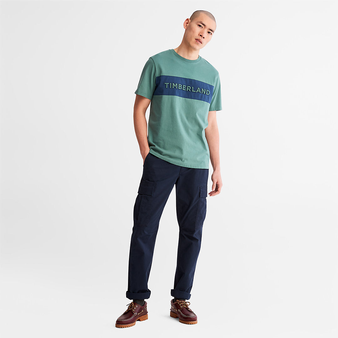 Mens Timberland Squam Lake Cargo Trousers for Men in Navy